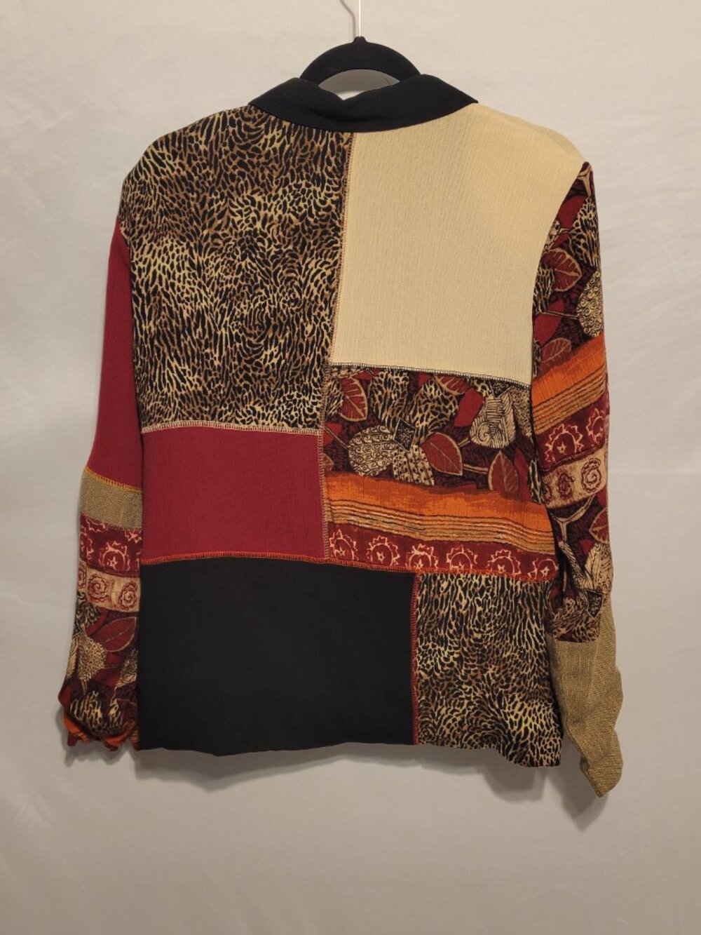 Koret patchwork button-up top size medium - Picture 2 of 4